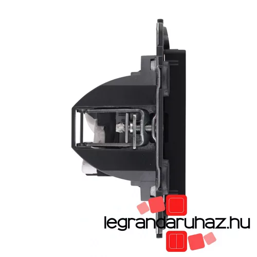 Legrand Valena Life 2xRJ45 Cat. 5e UTP csatlakozóaljzat fekete, LB753041