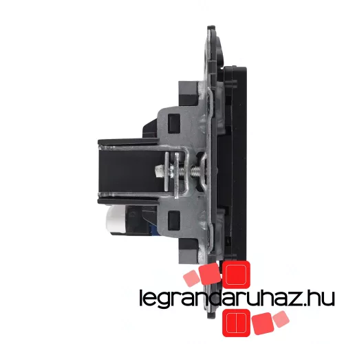 Legrand Valena Life 1xRJ45 Cat. 6 UTP csatlakozóaljzat fekete, LB753042