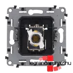 Legrand Valena Life 1xRJ45 Cat. 6A UTP csatlakozóaljzat fekete, LB753044