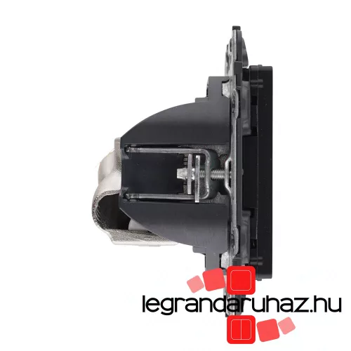 Legrand Valena Life 2xRJ45 Cat. 6A STP csatlakozóaljzat fekete, LB753049