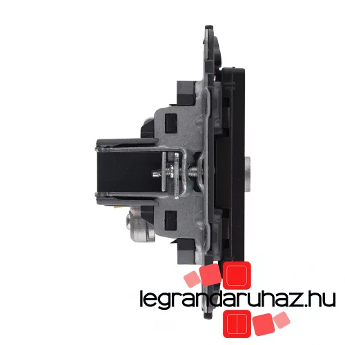 Legrand Valena Life TV aljzat csillagpontos 1,5 dB fekete, LB753051