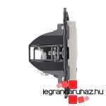 Legrand Valena Life TV csatlakozóaljzat + RJ45 Cat. 6 UTP aljzat, elefántcsont LE753055 