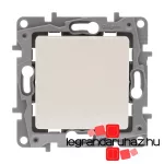 Legrand Niloé egypólusú kapcsoló ellenőrzőfénnyel, bézs, Legrand NB764600E