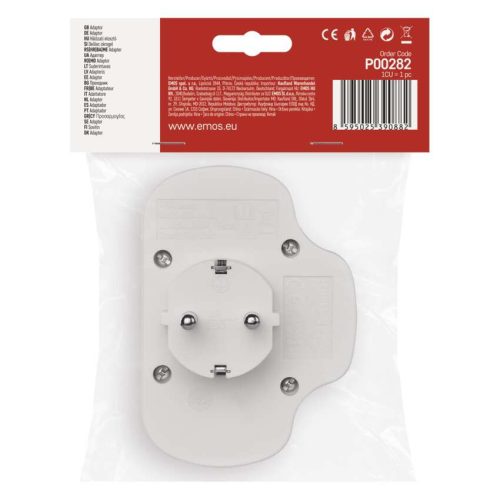 EMOS P00282, Elosztó 3 aljzat kapcsolható