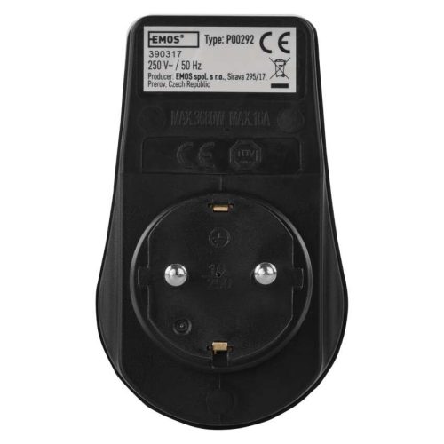 EMOS P00292, Kapcsolható aljzat IP44 SCHUKO