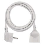 EMOS P0121, Hosszabbító 1,4 m  /  1 aljzat  /  fehér  /  PVC  /  1 mm2