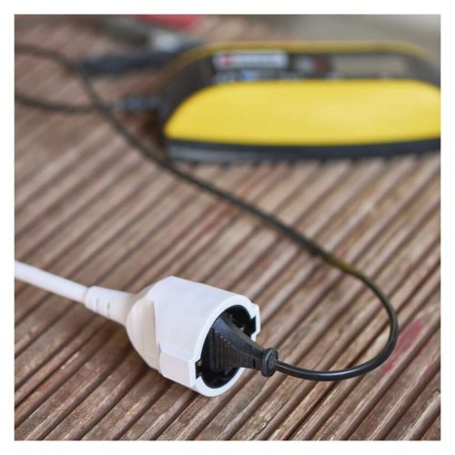 EMOS P0123R, Hosszabbító 3 m / 1 aljzat / fehér / PVC / 1,5 mm2