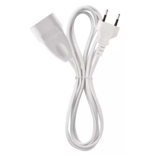 EMOS P01301, Hosszabbító 1,5 m / 1 aljzat / fehér / PVC / 0,75 mm2
