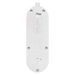 EMOS P02214E, Hosszabbító 1,4 m / 2 aljzat+2×USB-A+1×USB-C / fehér / PVC / 1,5 mm2