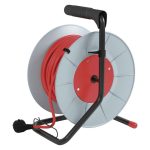 EMOS P092251, Kábeldob 25 m / 4 aljzat / piros / PVC / 230 V / 1,5 mm2