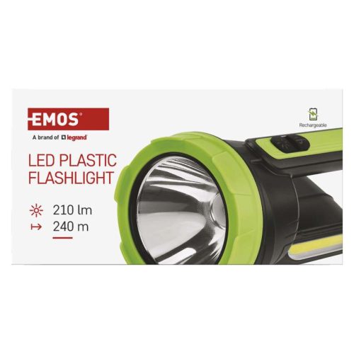 EMOS P2314, Akkumulátoros LED lámpa 210 lm, 1 800 mAh