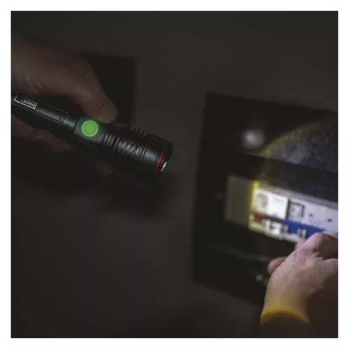 EMOS P3116, LED tölthető fém zseblámpa, 600 lm