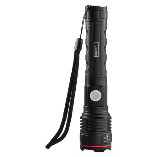 EMOS P3116, LED tölthető fém zseblámpa, 600 lm