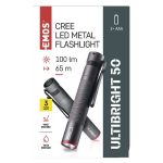 EMOS P3150, ULTIBRIGHT 50 CREE LED fém zseblámpa, 100lm