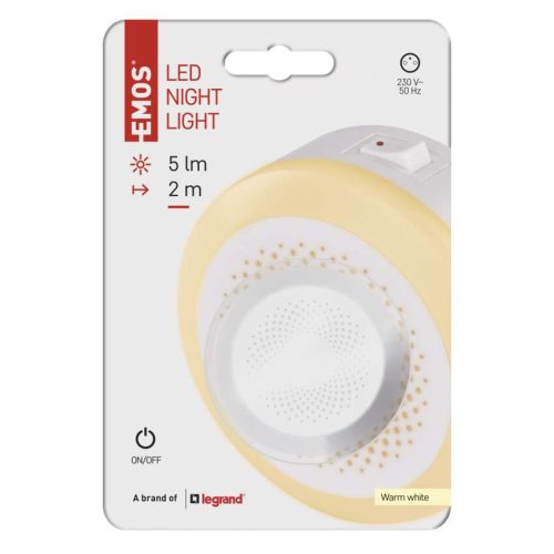 EMOS P3326, EMOS LED éjjeli fény 0,5W+dugalj