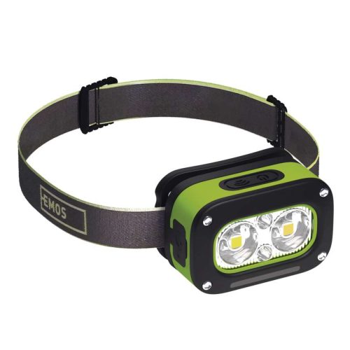 EMOS P3545, EMOS LED Fejlámpa P3545, 175 lm, tölthető