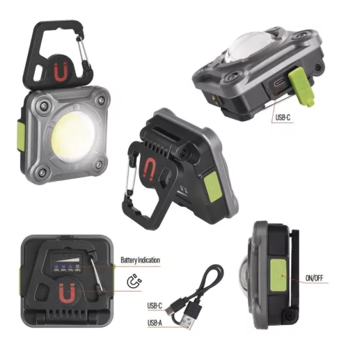 EMOS P4543, Akkumulátoros COB LED lámpa 1200lm