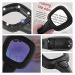 EMOS P4717, Kézi nagyító LED/UV megvilágítással, 10 db, dobozos kiszerelésben