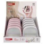 EMOS P4718, Hordozható sminktükör LED fénnyel 10db, display box