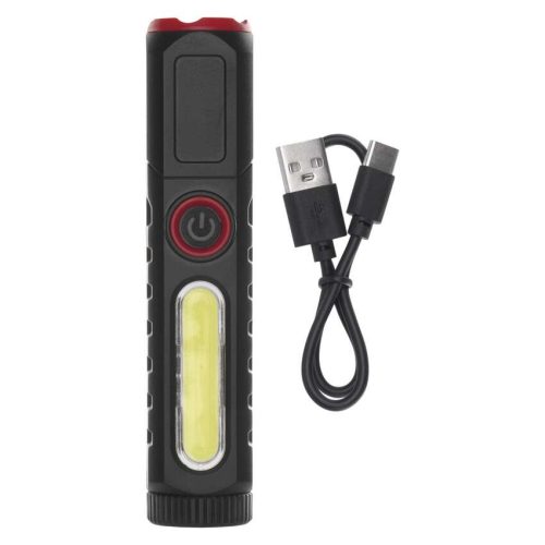 EMOS P4720, LED-es újratölthető műanyag zseblámpa P4720, 120 lm, 10 PCS, display box