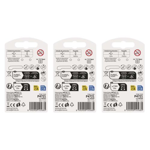 EMOS P4721, LED kulcstartó - hangos szörnyek, 18 db, display box