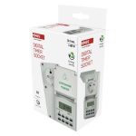 EMOS P5525N, Digitális kapcsoló aljzat, kültéri, IP44