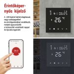 EMOS P56201BUF, GoSmart Programozható vezetékes termosztát padlófűtéshez WiFi-vel P56201BUF