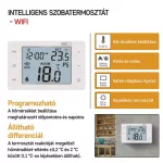 EMOS P56201, GoSmart Programozható vezetékes szobatermosztát WiFi-vel P56201 
