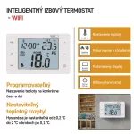 EMOS P56201, GoSmart Programozható vezetékes szobatermosztát WiFi-vel P56201 