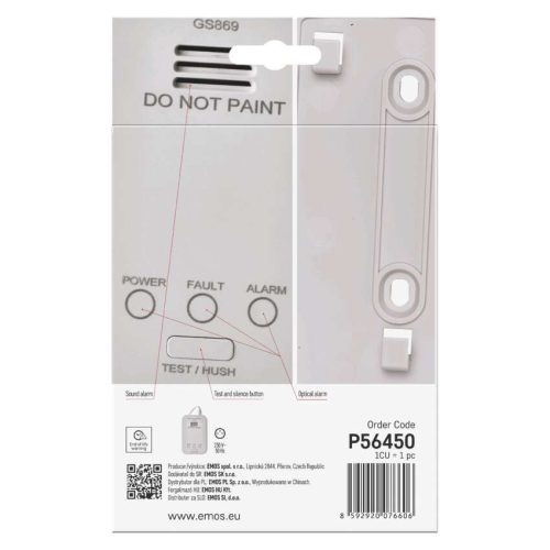 EMOS P56450, Gázérzékelő GS869