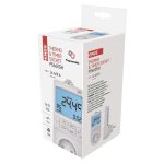 EMOS P5660SH, 2 az 1-ben konnektoros, digitális termosztát időzítő funkcióval, schuko