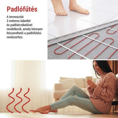 EMOS P56A01, Programozható vezetékes OpenTherm szobatermosztát P56A01