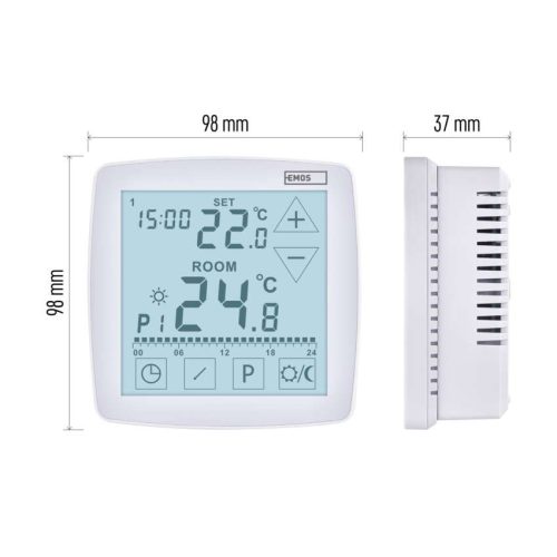 EMOS P56A01, Programozható vezetékes OpenTherm szobatermosztát P56A01