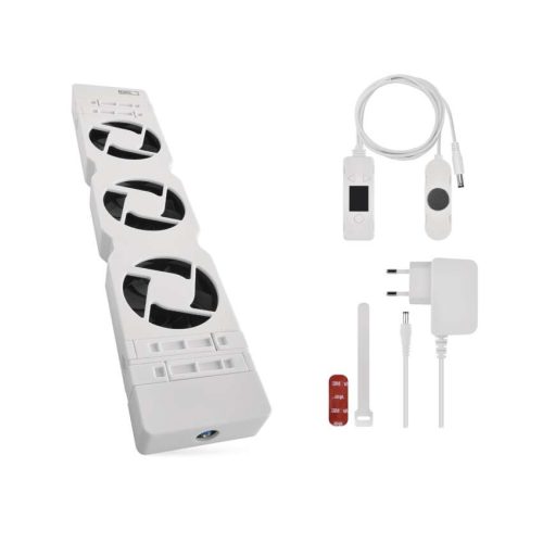 EMOS P56PR1, Radiátor fűtéserősítő ventilátor MONO, fehér