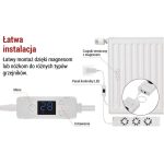 EMOS P56PR3, Radiátor fűtéserősítő ventilátor TRIO, fehér