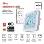 EMOS P56S01F, GoSmart Programozható vezetékes termosztát padlófűtéshez WiFi-vel P56S01F