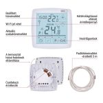 EMOS P56S01F, GoSmart Programozható vezetékes termosztát padlófűtéshez WiFi-vel P56S01F