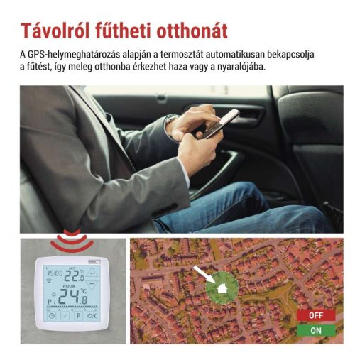 EMOS P56S01, GoSmart Programozható vezetékes szobatermosztát WiFi-vel P56S01