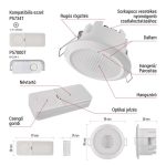 EMOS P57103, Vezetékes/Vezeték nélküli csengő P57103, beépített