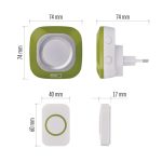 EMOS P5733G, Vezeték nélküli csengő P5733G