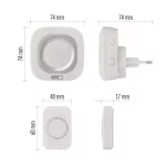 EMOS P5733W, Vezeték nélküli csengő P5733W