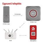 EMOS P5735SS, GoSmart Vezeték nélküli csengő P5735SS wifivel