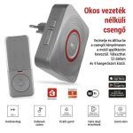 EMOS P5735SS, GoSmart Vezeték nélküli csengő P5735SS wifivel