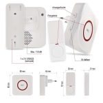 EMOS P5735WS, GoSmart Vezeték nélküli csengő P5735WS wifivel