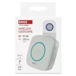 EMOS P5736, Vezeték nélküli csengő P5736, 3× AA