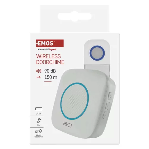 EMOS P5736, Vezeték nélküli csengő P5736, 3× AA