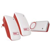   EMOS P5750.2R, Vezeték nélküli csengő, elem nélküli P5750.2R
