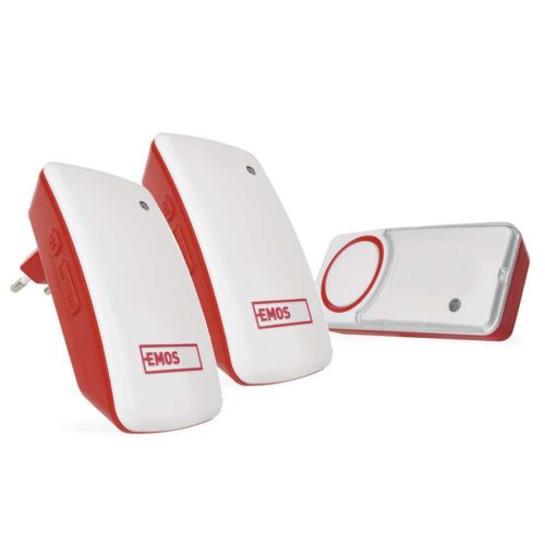 EMOS P5750.2R, Vezeték nélküli csengő, elem nélküli P5750.2R