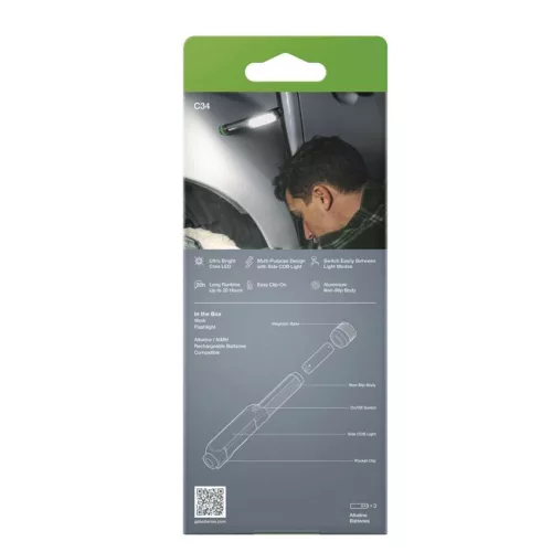 EMOS P8508, GP LED Zseblámpa C34 + 3× LR6