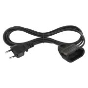  EMOS PC01301, Hosszabbító 1,5 m / 1 aljzat / fekete / PVC / 0,75 mm2